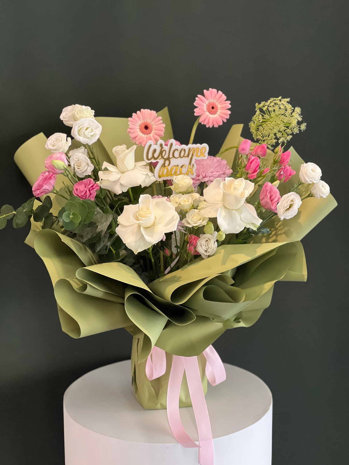 Blush Meadow Hand Bag Arrangement