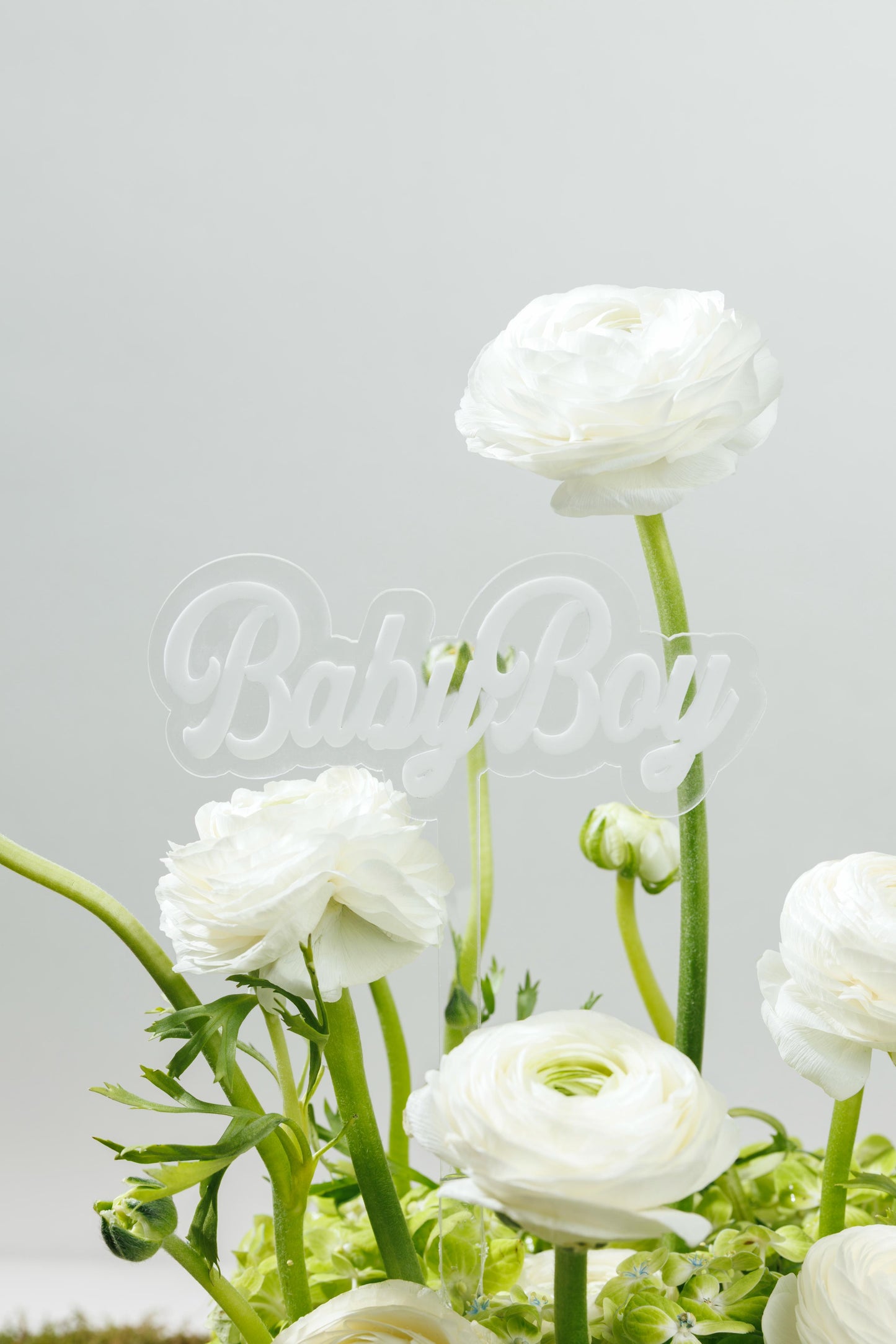 Little Bloom – Baby Boy Vase Arrangement