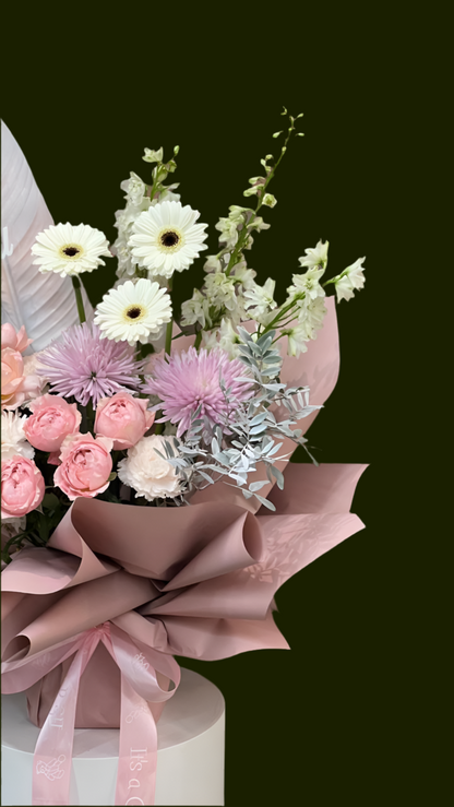 Pink Whisper – Baby Girl Bouquet