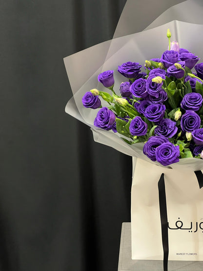 Amethyst Bloom Handbag