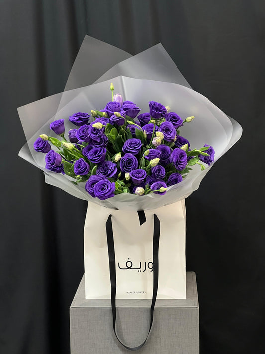 Amethyst Bloom Handbag