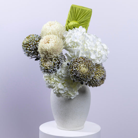 Burgundy Fade Vase Arrangement